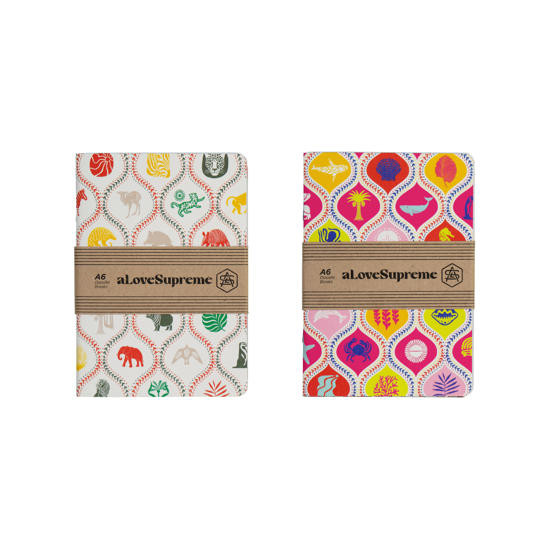 A6 Doodle Books (Blank)