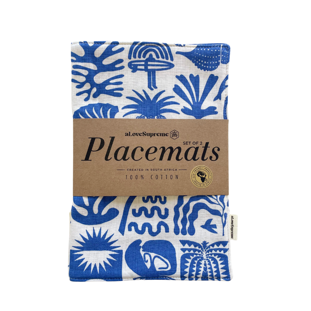 Fabric Placemats (Double Sided 2 Set)
