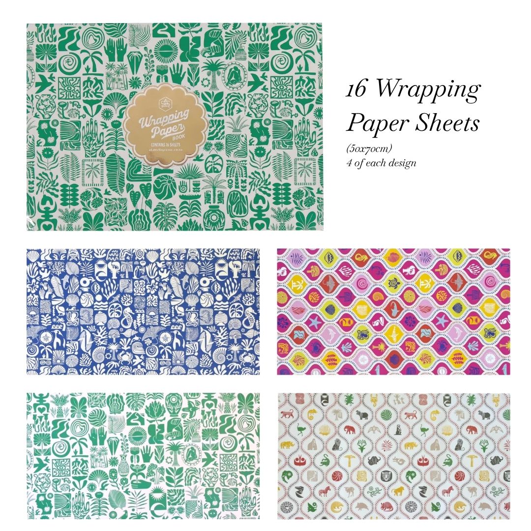 Wrapping Paper Book