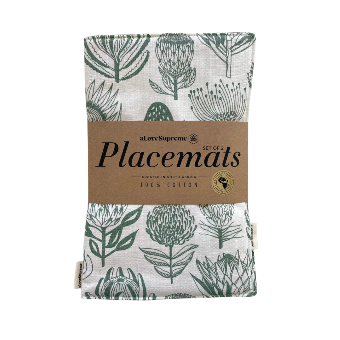 Fabric Placemats (Double Sided 2 Set)