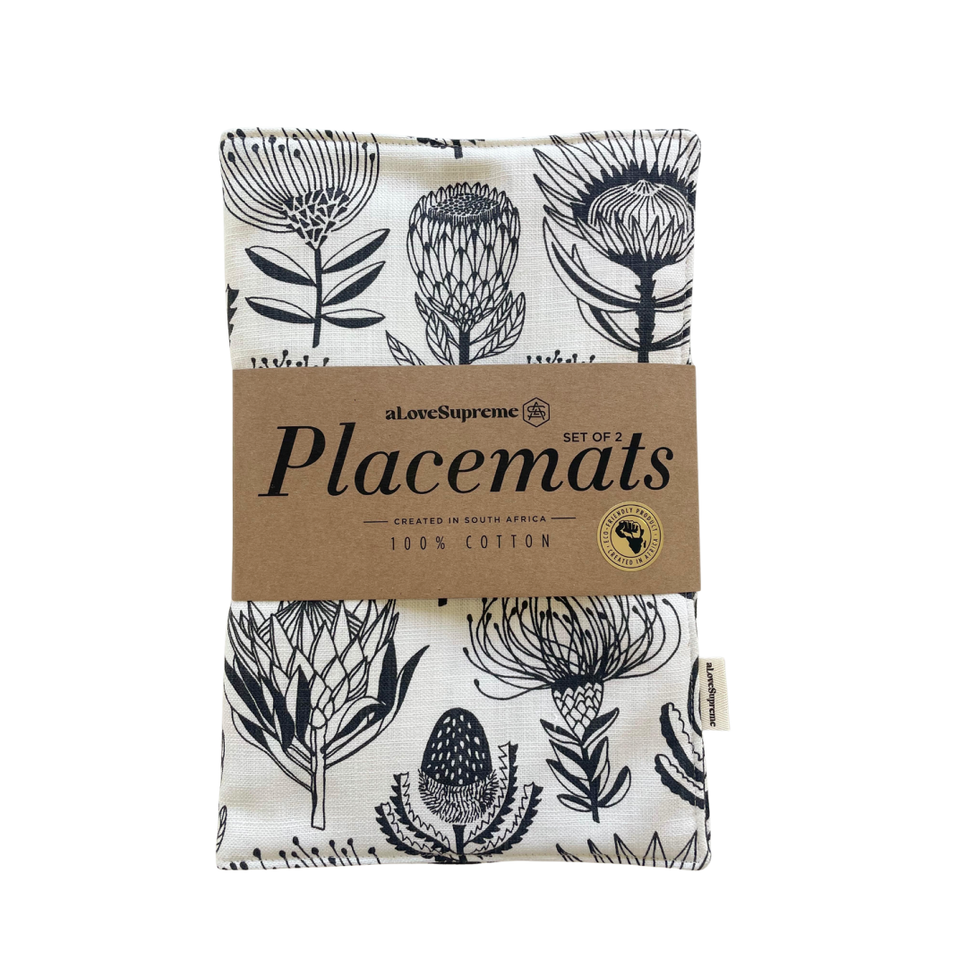 Fabric Placemats (Double Sided 2 Set)